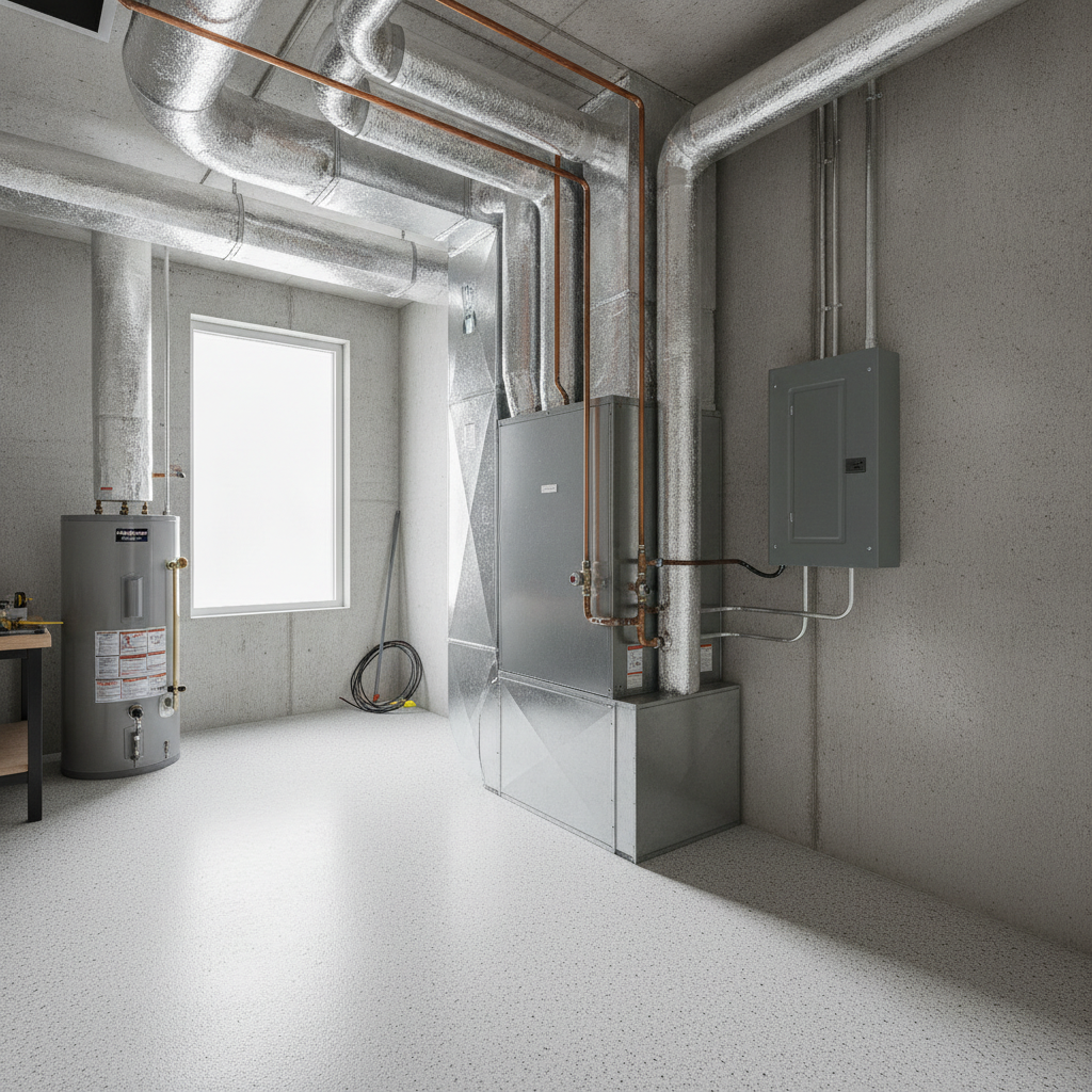 HVAC system - no face
